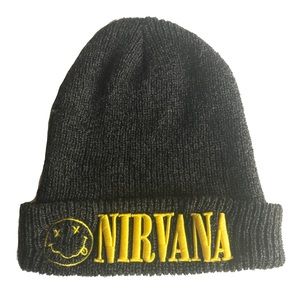 PRICE DROP Nirvana Knit Ski Hat from Hot Topic